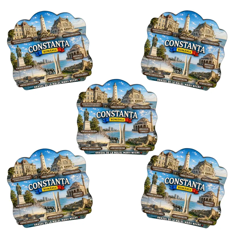 Constanta, romania, magnet lemn, suvenir gift shop romania, model mgs232